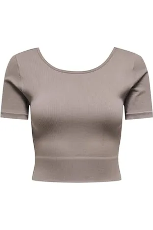 ONLY ONPJAIA Life SS 2-Way Crop Seam TOP NOOS