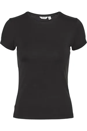 VERO MODA Damen Vmines Fiona O-Neck Top VMA Noos T-Shirt 10300882, ,M