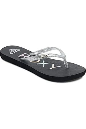 Roxy Viva Sparkle - Sandalen für Mädchen Schwarz