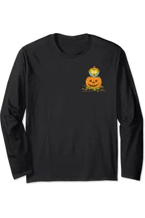The Simpsons Maggie Halloween Jack-o’-Lantern Pumpkin Langarmshirt