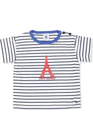 Petit Bateau A0BZZ Kurzärmeliges T-Shirt Baby Jungen 12 Monate