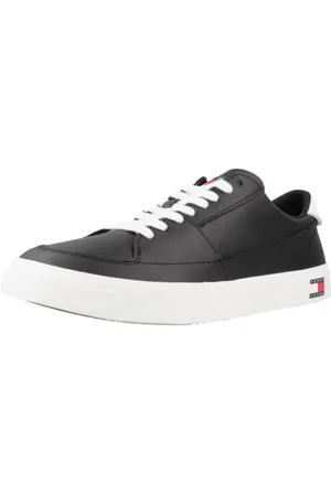 Tommy Hilfiger Herren Vulcanized Sneaker Schuhe, (Black), 44
