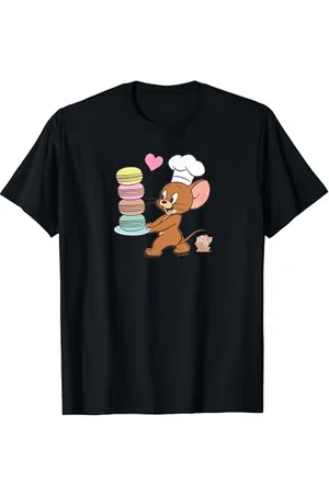 Tom And Jerry Macaron Love T-Shirt