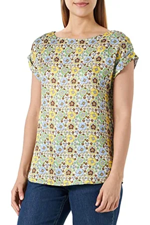 Seidensticker Damen Regular Fit Kurzarm Bluse, , 34