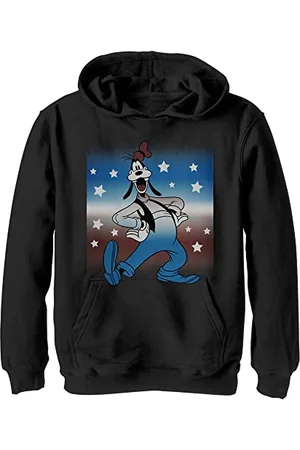 Disney Jungen Patriotic Goof Hoodie, , M
