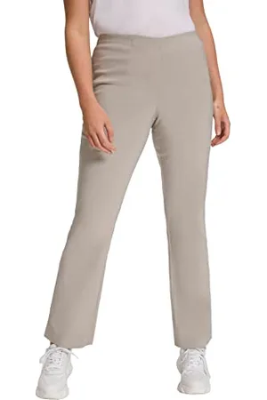 Ulla Popken Damen Bengalinhose Hosen, , 58W / 30L EU