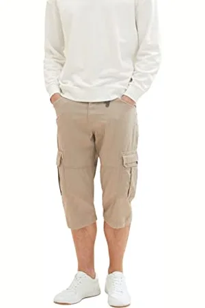 TOM TAILOR Herren Cargo Max Overknee Bermuda Shorts