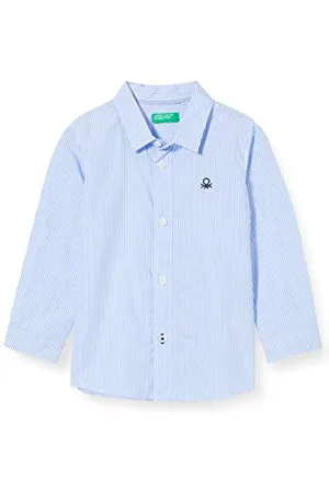 Benetton (Z6ERJ) Jungen Camicia Hemd, , 68 cm