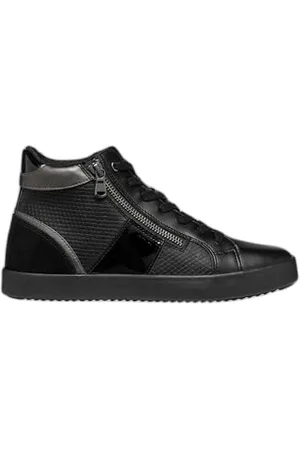 Geox Damen D BLOMIEE D Sneaker, Black, 39 EU