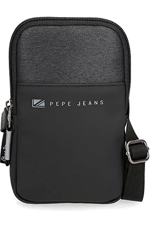 Pepe Jeans Jarvis Umhängetasche, , 10,5 x 18 x 2 cm, Polyester mit Details aus Kunstleder