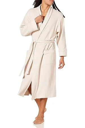 Amazon Herren Leichter Waffelpiqué-Bademantel (erhältlich in Big & Tall), , XS
