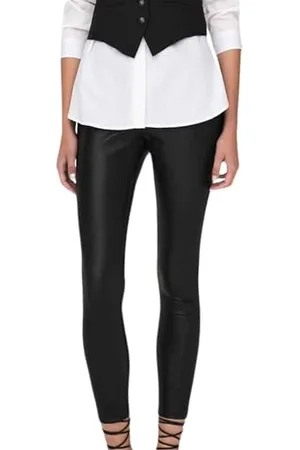 ONLY Damen Onldana Faux Leather Pant Jrs, , L