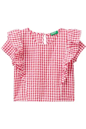 Benetton Mädchen 5qkucq02x Hemd, , 170 cm