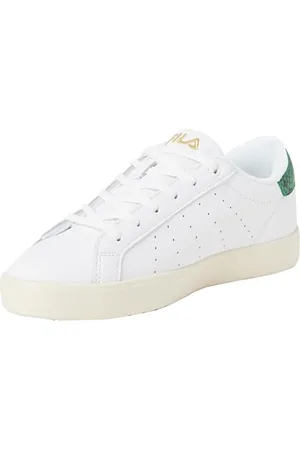 Fila Damen LUSSO F wmn Sneaker, White-Verdant Green, 41 EU