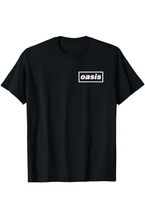 Oasis – Pocket Hit Logo Black T-Shirt