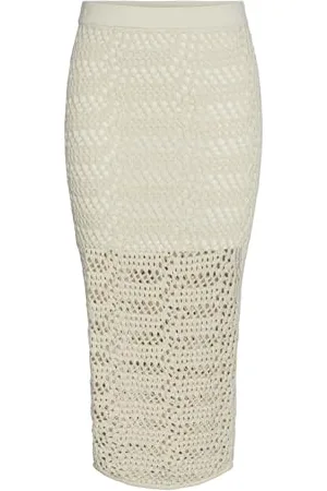Pieces® PCAIA HW Long Knit Skirt