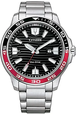 Citizen Herren Analog Quarz Uhr mit Edelstahl Armband AW1527-86E