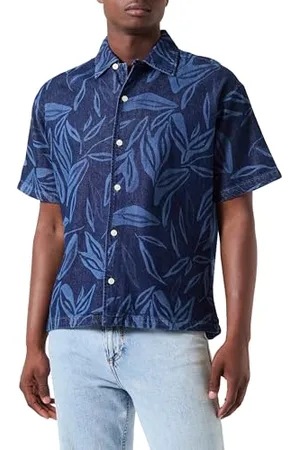 JACK & JONES Herren Jjipalma Jjresort Shirt S/S Wi 872 Kurzarmhemd, , S