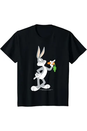 LOONEY TUNES Kinder Bugs Bunny isst eine Karotte für Kinder T-Shirt