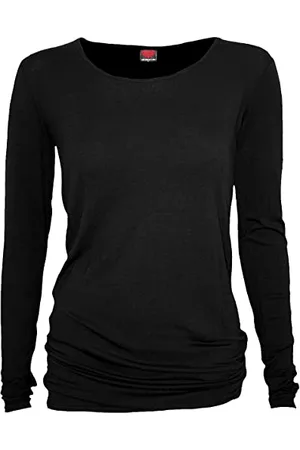 Spiral Direct Damen Gothic Elegance-Baggy Top Langarmshirt, , 38 (Herstellergröße: Medium)