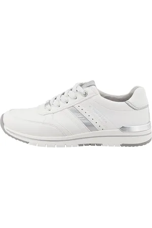 TOM TAILOR Damen 9590110004 Sneaker, White-Silver, 38 EU