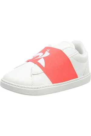 Le Coq Sportif Jungen Unisex Kinder COURTSTAR INF Strap Optical White Sneaker, , 26 EU