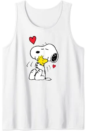 Peanuts Valentine Snoopy und Woodstock Lots of Love Tank Top