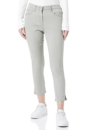 Brax Damen Lesley S Skinny Jeans,, per pack Grün ( 38), 50 (Herstellergröße: 50)