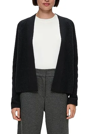 QS by s.Oliver Kurzer Cardigan aus Wollmix 46