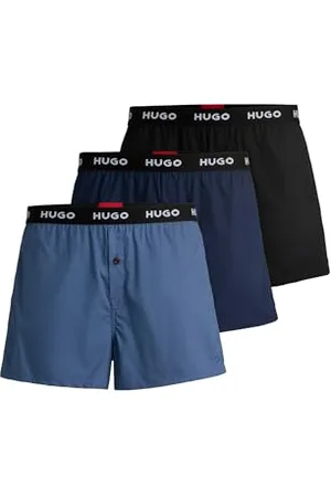 HUGO BOSS Woven Boxer Triplet