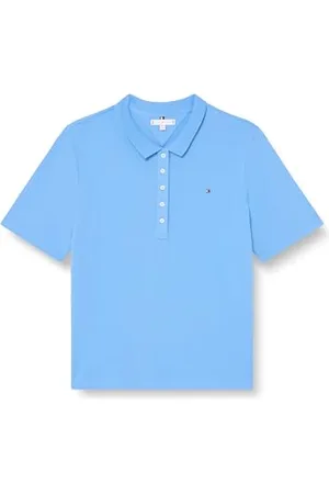 Tommy Hilfiger Damen Poloshirt Kurzarm Regular Fit, , 54