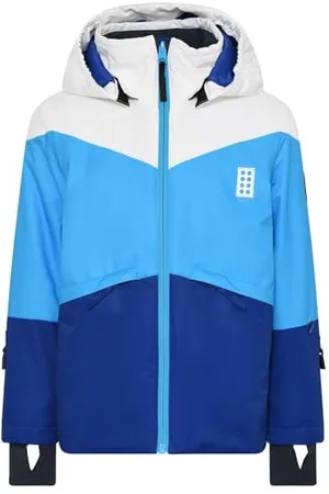 LEGO Wear Wear Unisex Wear Jungen Skijacke Winterjacke 5.000 Wassersäule Atmungsaktiv Lwjested 708 Regenjacke, , 110 EU