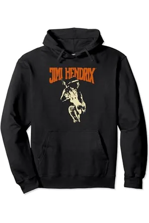 Jimi Hendrix Gitarre Pullover Hoodie