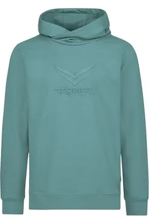 Trigema Herren Kapuzenpullover mit großem 3D-Motiv,