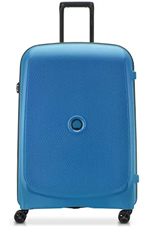 Delsey Belmont Plus MR - Koffertrolley Groß - 76cm x 52cm x 32cm - XL - Blau