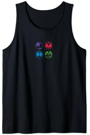 Kiss – Cartoon-Farblogo Tank Top