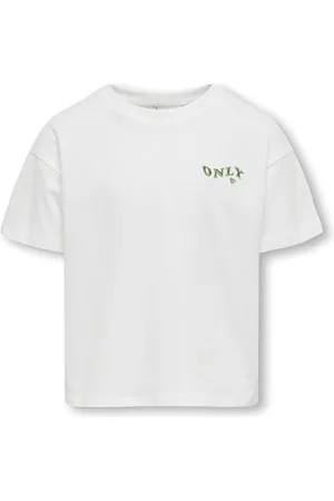 ONLY Mädchen Kogmaiken Life Crop Box Jrs Noos T-Shirt, , 134-140 EU