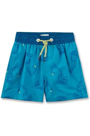 Sanetta Jungen-Badeshorts | Bequeme und schnell trocknende Badehose aus recyceltem Polyester für Jungen. Bademode für Kinder 140