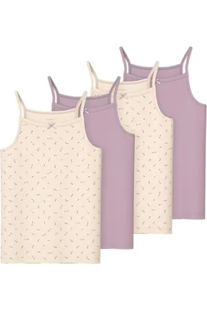 NAME IT Mädchen Nkfstrap Top 4P Floral, Numeric_146