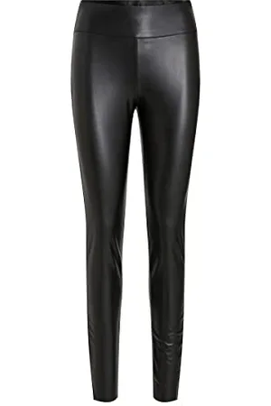 VILA Damen Vibarb Coated Hw - Noos Leggings, , XS EU