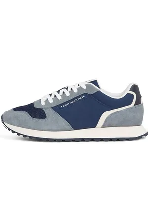 Tommy Hilfiger Herren Runner Sneaker New Eva Mix Sportlich, Mehrfarbig (Sport Navy), 41