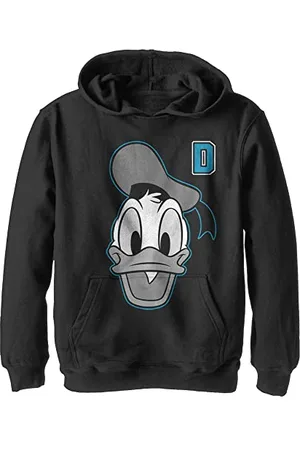 Disney Jungen Klassisch Mickey Letter Duck Hoodie, , M