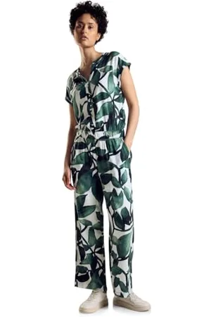 Street one Damen A377726 Sommer Jumpsuit mit Print, , 40W x 28L