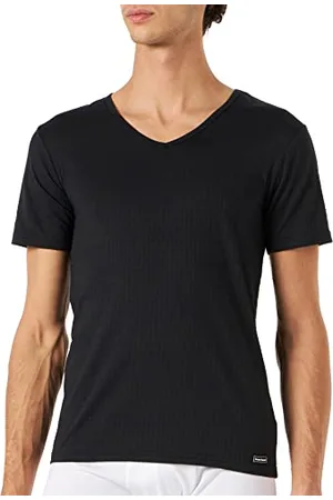Bruno Banani Herren V-Shirt Check Line 2.0 Unterhemd, , Medium (Herstellergröße: M)