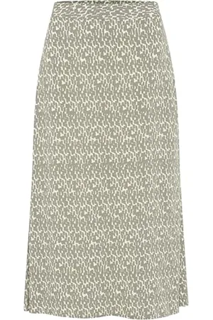 Part Two Damen Biserapw Regular Fit Mid Calf Skirt, , 42