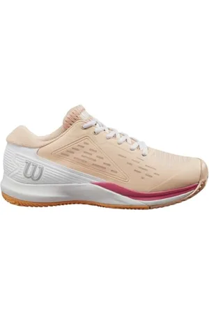 Wilson Damen Rush Pro Ace Clay Tennis Shoe, Peach Parfait/White/Tangerine, 38 EU