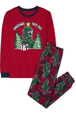 The Childrens Place Unisex-Baby Family Matching, Christmas and Holiday Pajama Sets, Cotton Pyjamaset, , XLarge (Adult)