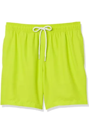 Amazon Herren Badehose, Schnell Trocknend, 18 cm - Auslauffarben, , S