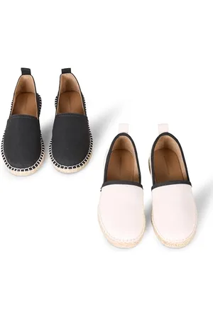 Amazon Damen Flache Espadrille, 2er-Pack, , 44.5 EU