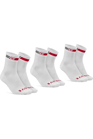 GripGrab Classic Regular Cut 1er und 3er Set Sommer Fahrradsocken Rennrad Mountainbike Indoor Cycling Radsport Socken